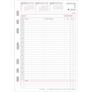 Produktbild für Kalendereinlagen Chronoplan 50207, Jahres-Set 2027