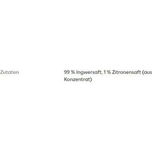 Produktbild für Saft KoRo Ingwer, ohne Zuckerzusatz, BIO