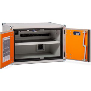 Akku-Ladeschrank CEMO Premium Plus 8/5, mit 9 Steckdosen