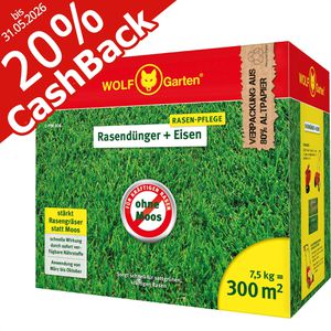 Dünger Wolf-Garten L-PM 300 Rasendünger