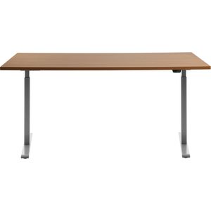 Produktbild für Schreibtisch Topstar E-Table, buche / silber