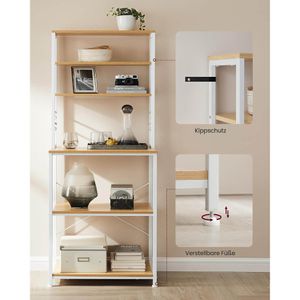 Produktbild für Küchenregal Vasagle KKS024W09, eiche