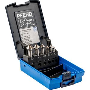 Kegelsenker PFERD-TOOLS 25202154, HSS, 6-teiliges Set