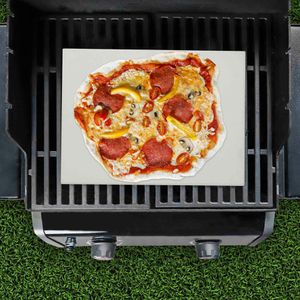 Produktbild für Pizzastein Böttcher-AG Backstein, bis 500°C, aus Schamotte