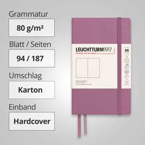 Produktbild für Notizbuch Leuchtturm1917 Pocket, 372353, Karton Hardcover