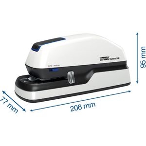 Produktbild für Elektrohefter Rapid Optima 20E, weiß