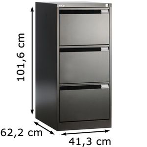 Produktbild für Hängeregisterschrank Bisley 3633-633