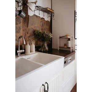 Produktbild für Küchenregal Wenko Louisa 53024100, braun