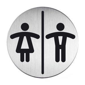 Hinweisschild Durable 4920-23 Picto, Edelstahl