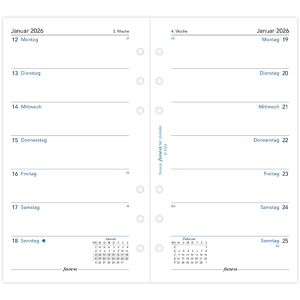 Produktbild für Kalendereinlagen Filofax 26-68444, Jahr 2026