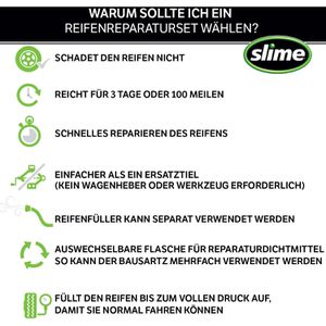 Produktbild für Reifendichtmittel Slime Smart Repair Kit, Set
