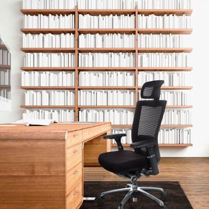 Produktbild für Bürostuhl hJh-OFFICE NOVA PRO I ALU, 657650