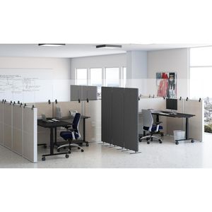 Produktbild für Stellwand Luxor Reclaim RCLM-RD3P-SG, 3-teilig