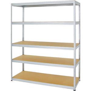 Weitspannregal PROREGAL Giant Elephant, 5 Holzböden