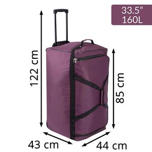 Produktbild für Reisetasche Monzana 108333, violett, 85 cm