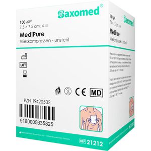 Produktbild für Vlieskompressen Saxomed MediPure