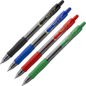 Gelschreiber Pilot G-2 Plus, Set2Go, 2605S4E, dokumentenecht
