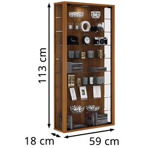Produktbild für Glasvitrine VCM Vitrosa Maxi, hängend