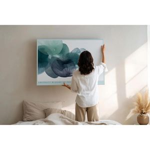 Produktbild für Wandbild Sinus-Art Abstract Blooms of the Sea