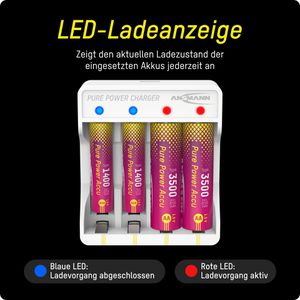 Produktbild für Akku-Ladegerät Ansmann Pure Power