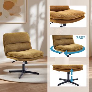 Produktbild für Loungesessel hJh-OFFICE Criss-Cross 20, 670694, braun