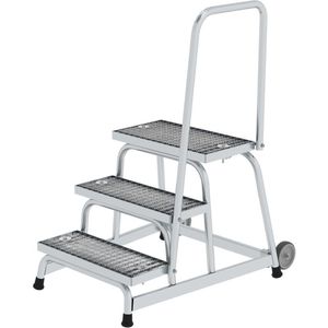 Montagetritt MUNK 51023, bis 150kg, mit 2 Rollen