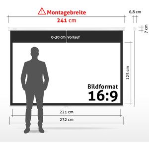 Produktbild für Beamer-Leinwand ESMART Professional MIROLO