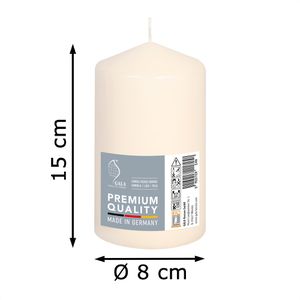Produktbild für Kerzen Gala Typ 80/150, Stumpenkerze