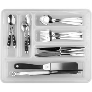 Produktbild für Besteckkasten Rotho Basic, transparent, aus Kunststoff