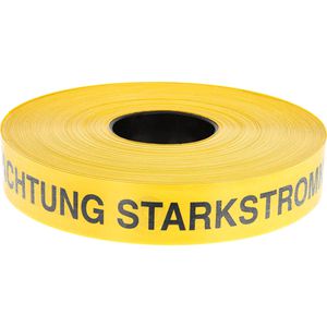 Trassenwarnband Kelmaplast Achtung Starkstromkabel