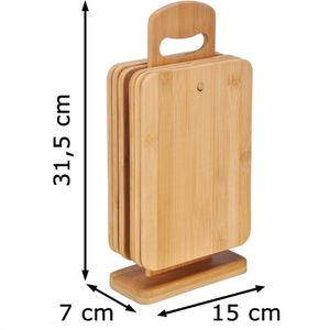 Produktbild für Schneidebrett Böttcher-AG aus Bambus