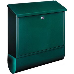 Produktbild für Briefkasten Rottner T03960 Villa Spezial-Set, grün, aus Stahl