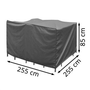 Produktbild für Gartenmöbel-Abdeckung Greemotion 127177, grau