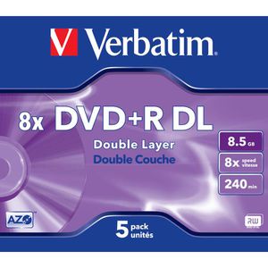 Produktbild für DVD-Rohlinge Verbatim 43541, DVD+R