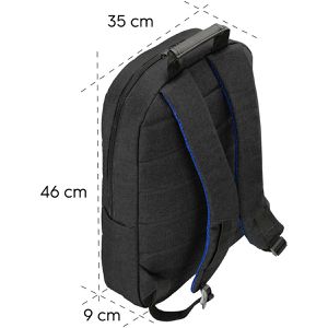 Produktbild für Laptop-Rucksack Hama Genua, 216597, schwarz