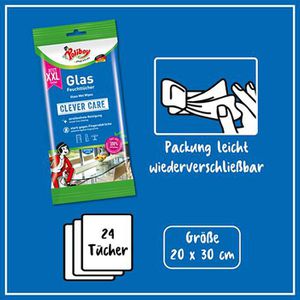 Produktbild für Reinigungstücher Poliboy 1602418, Clever Care XXL, feucht
