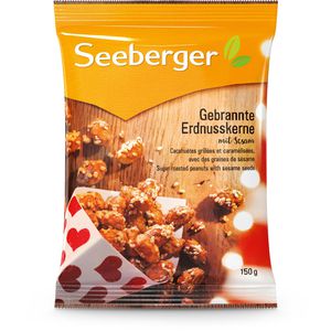 Erdnüsse Seeberger gebrannt mit Sesam
