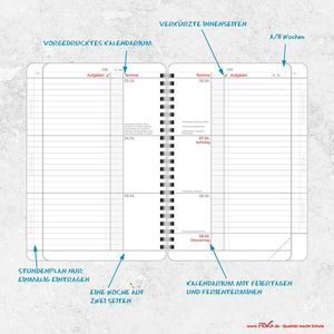 Produktbild für Schülerkalender FLVG Gymnasialplaner, Schuljahr 2026/2027