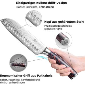 Produktbild für Santokumesser Paudin Universal Classic N5