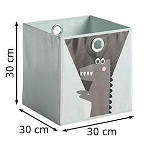 Produktbild für Bücherregal Vicco Luigi, rosa, mit 4 Faltboxen