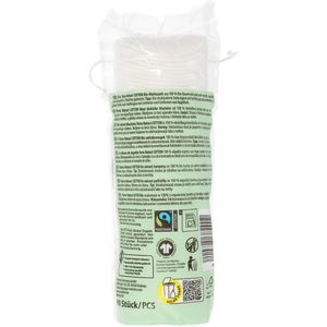 Produktbild für Wattepads Terra-Naturi COTTON Bio-Wattepads, rund