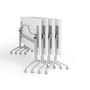 Produktbild für Klapptisch Hammerbacher KF16, aus Holz, auf Rollen