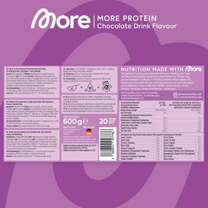 Produktbild für Proteinpulver More Total Protein, 600g