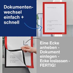 Produktbild für Inforahmen Magnetoplan 1131906 magnetofix, A4