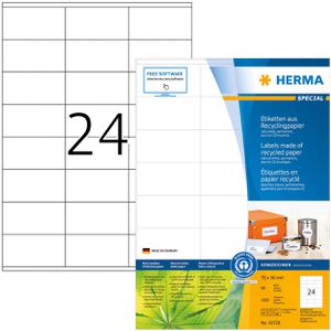 Universaletiketten Herma 10728 Special Recycling