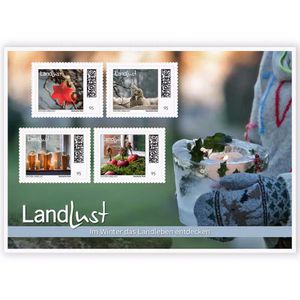 Briefmarken DeutschePost Landlust - Winter, Set