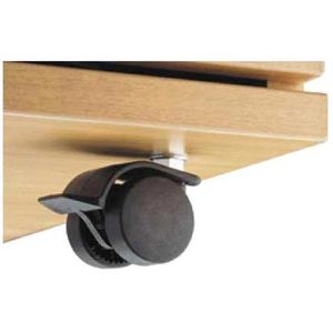 Produktbild für Rollcontainer Hammerbacher N-Serie, aus Holz, lichtgrau