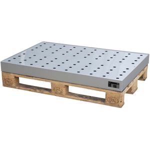 Produktbild für Auffangwanne BAUER KGW-P 4/M V4A, aus Edelstahl