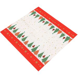 Produktbild für Servietten Papstar 89782 Plain Christmas Trees