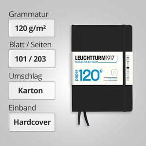Produktbild für Notizbuch Leuchtturm1917 Edition 120G, Karton Hardcover
